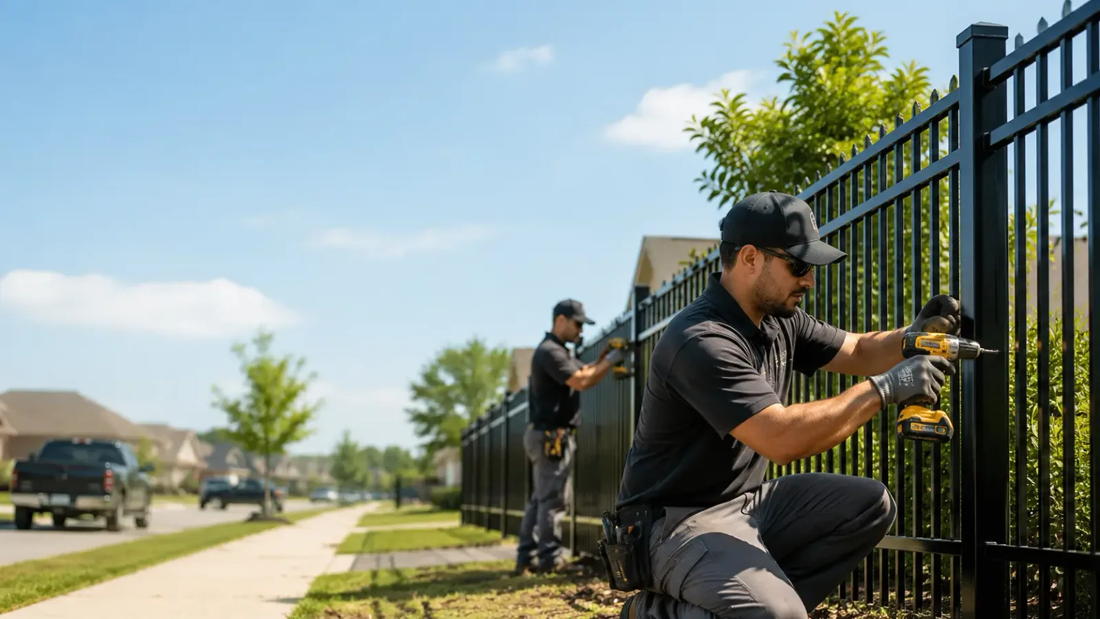 Metal Fence Installation in Marshall, OK